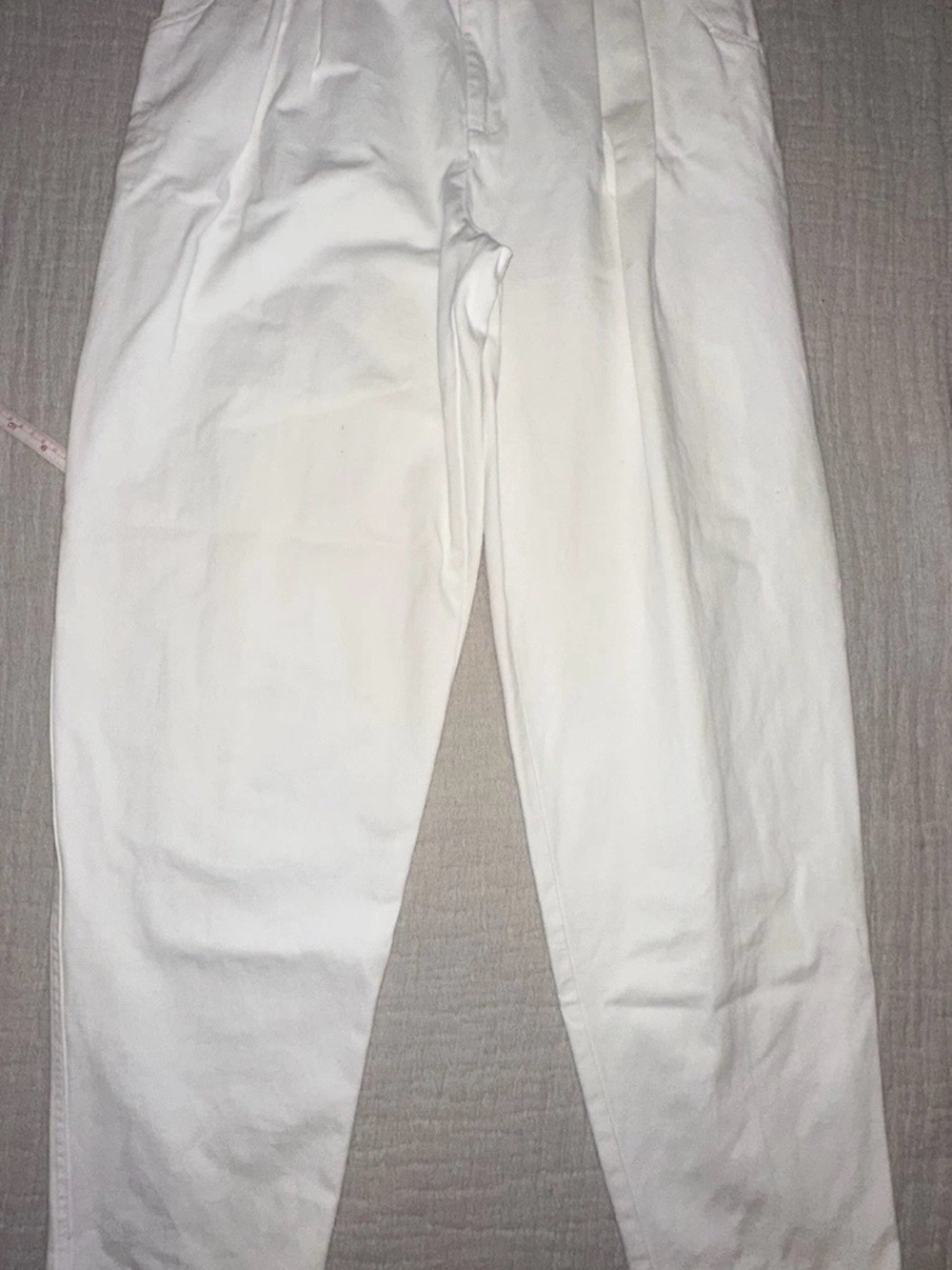 Forenza White woman’s Chinos pants white size 12 vintage 90s/00s